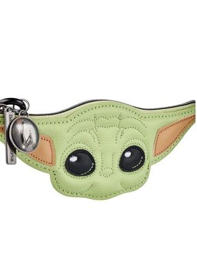 STAR WARS Bath & Body Works GROGU the Mandalorian Green Coin Purse